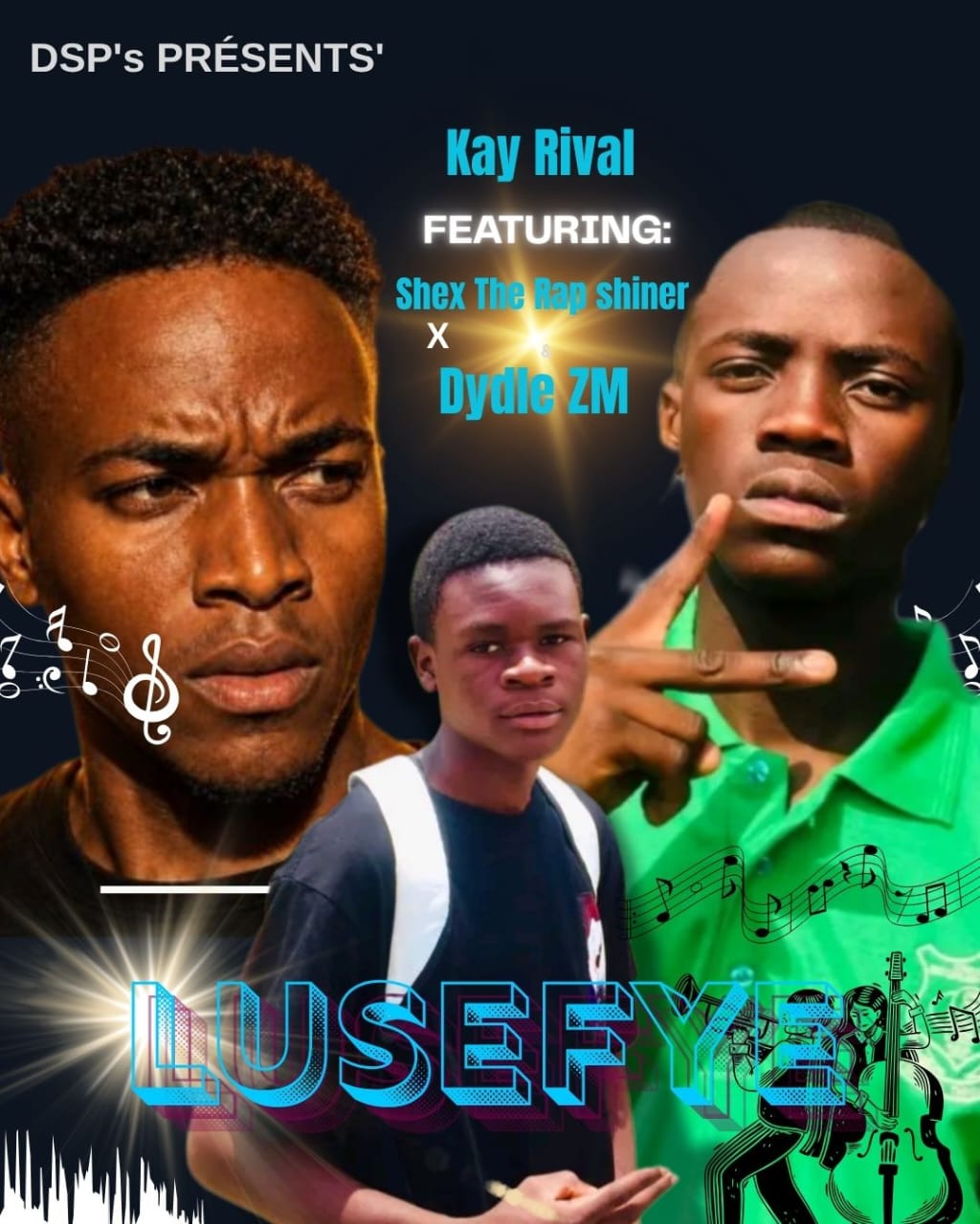 Kay Rival ft shex the Rap Shiner and Dydle Zm – lusefye
